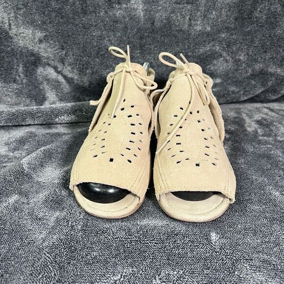 Minnetonka Lyra Fringe Flats Suede Women’s 11 - Picture 2 of 8